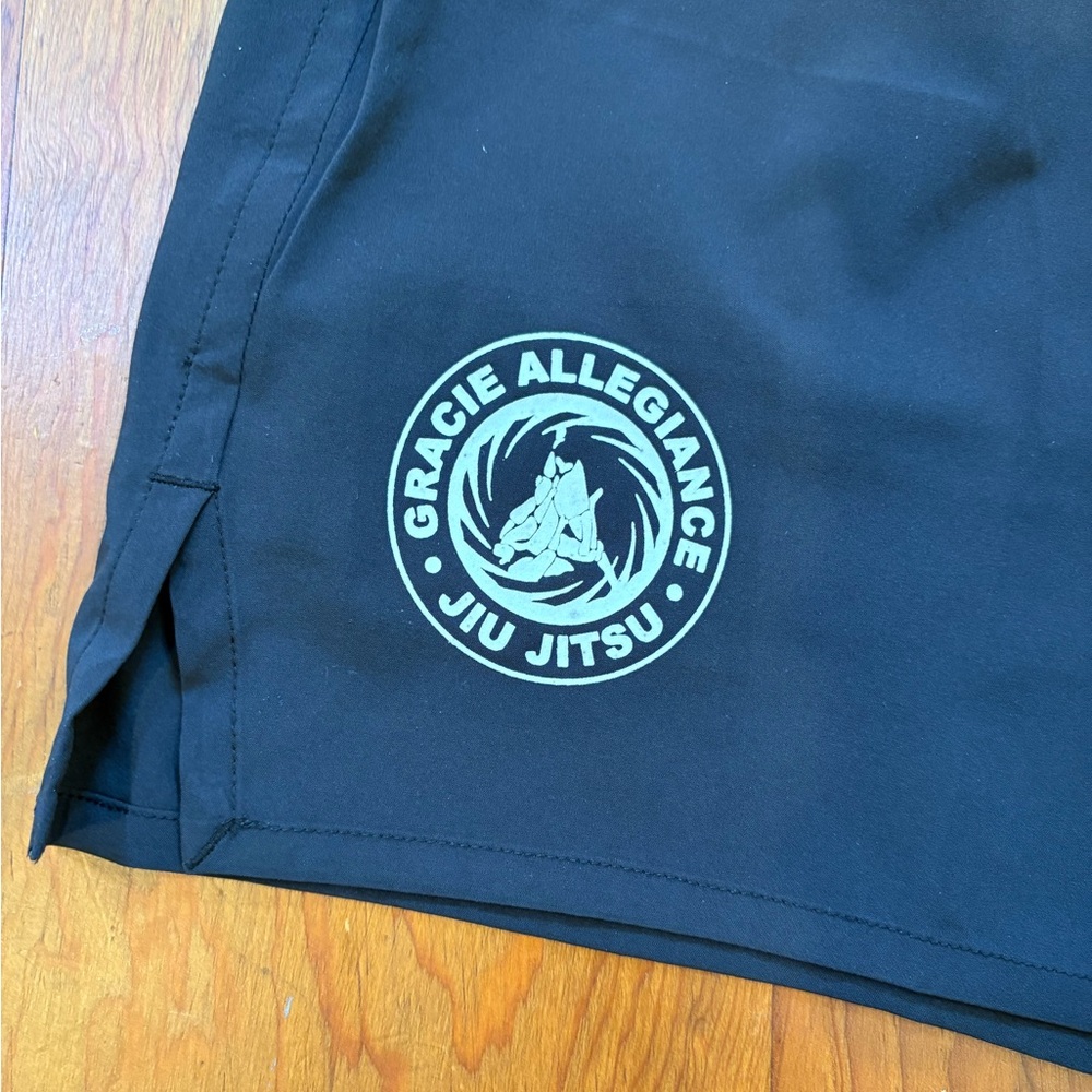 Ten Thousand Men's Fight Short With Liner 7" Activwear Gym MMA XL Black Gracie - Picture 2 of 7